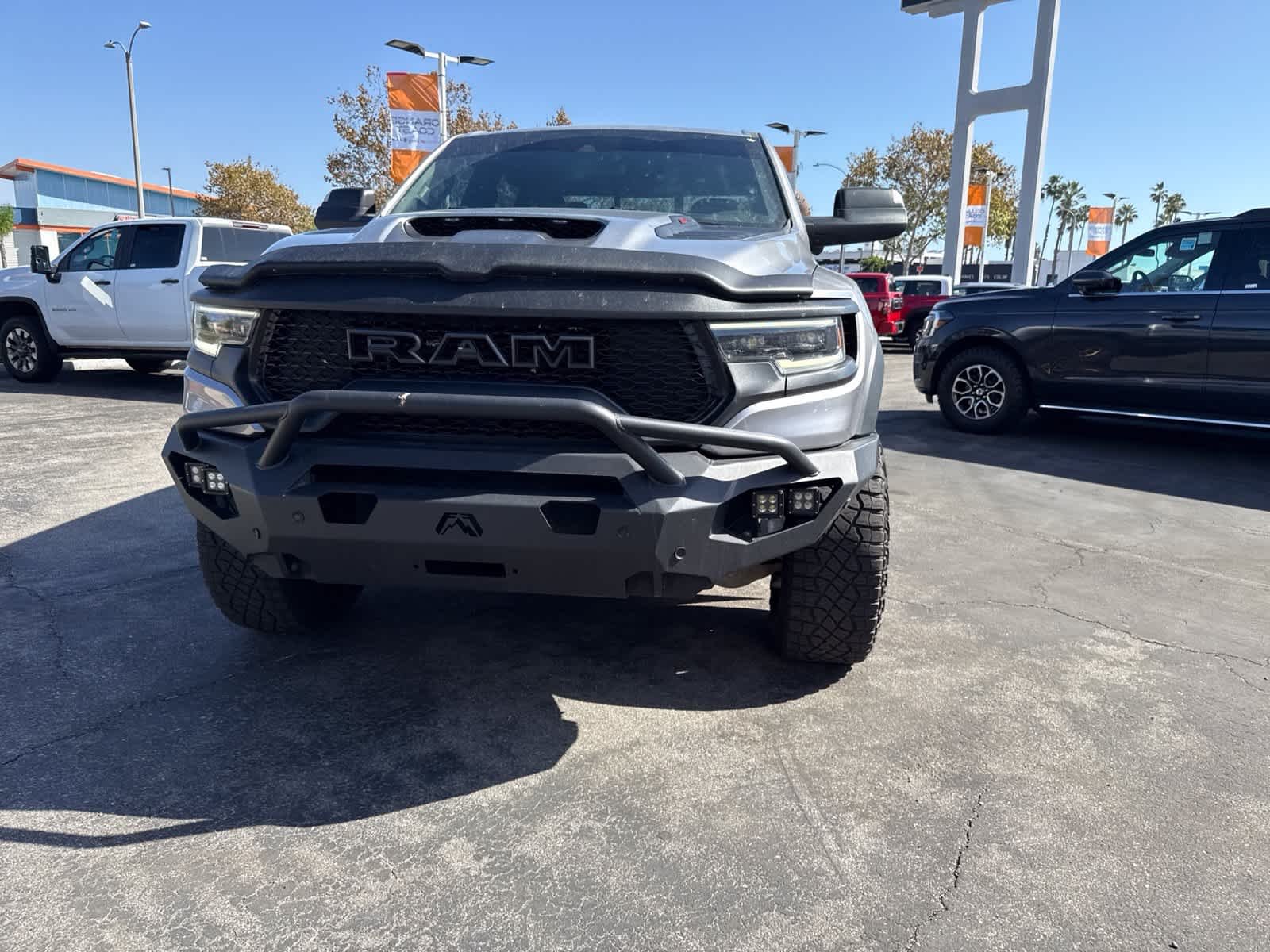 Used 2022 Billet Silver Metallic Clearcoat Ram TRX image 3