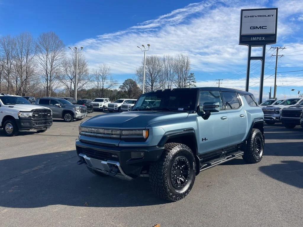 Neptune Blue Matte 2024 GMC Hummer EV SUV 3X AWD SUV / Crossover All-Wheel Drive