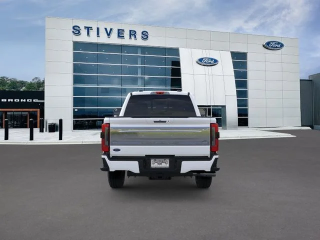 New 2026 Star White Metallic Tri-Coat Ford F-250® Platinum® image 6