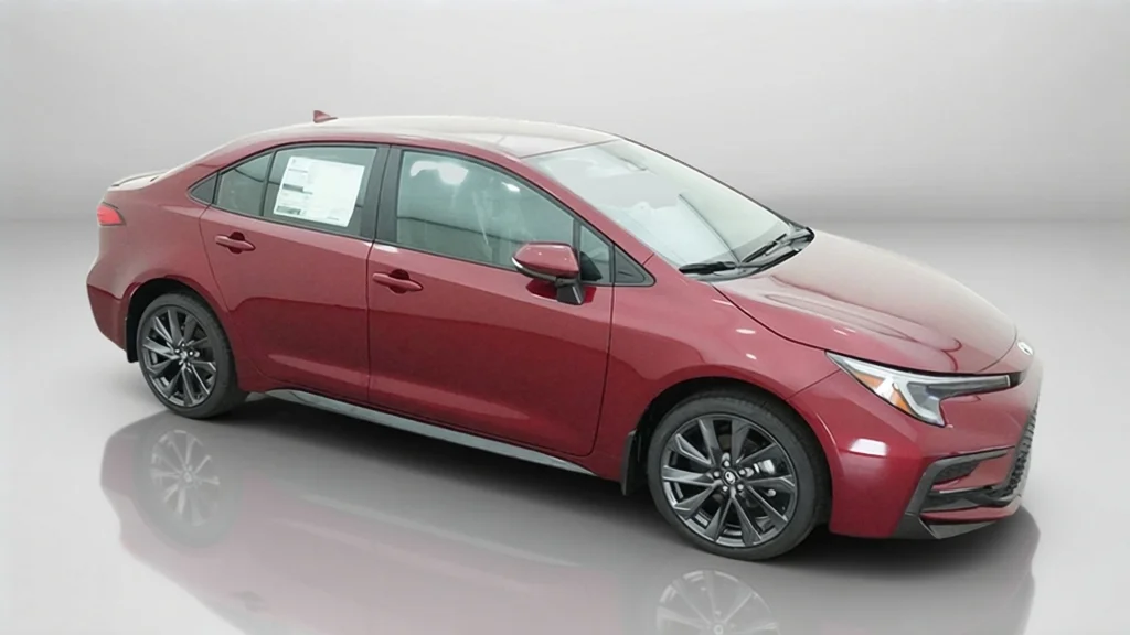 New 2027 Ruby Flare Pearl Toyota SE image 6