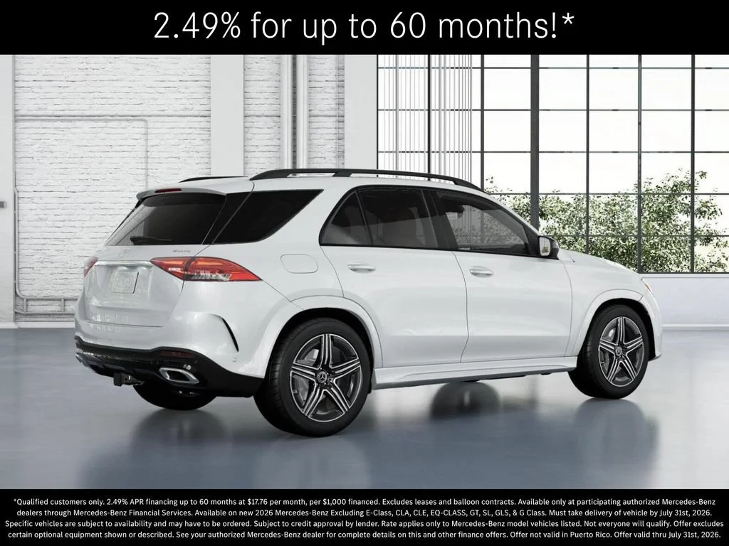 New 2026 MANUFAKTUR Moonlight White Metallic Mercedes-Benz GLE 450 image 62