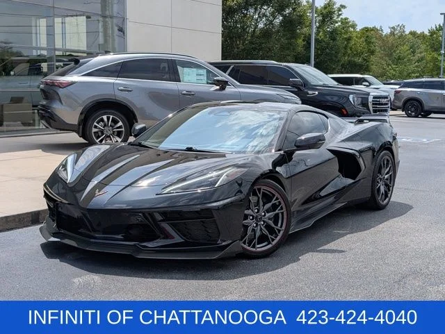 Used 2024 Black Chevrolet Stingray image 1