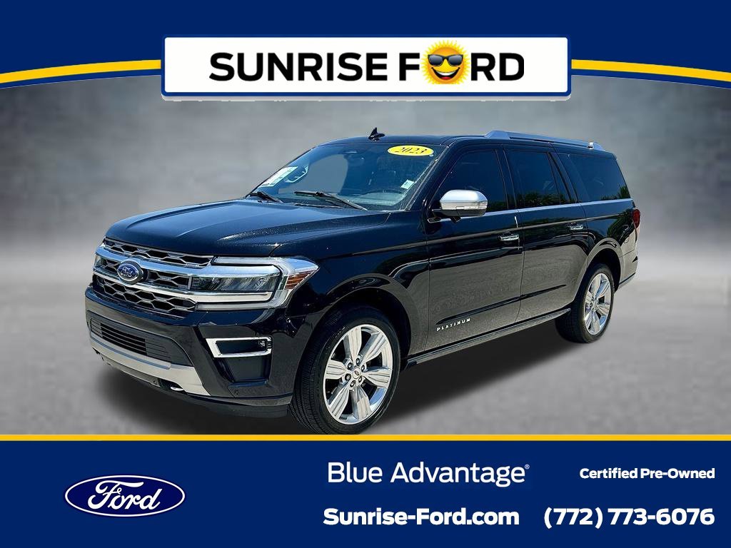 Used 2023 Black Ford Platinum image 1