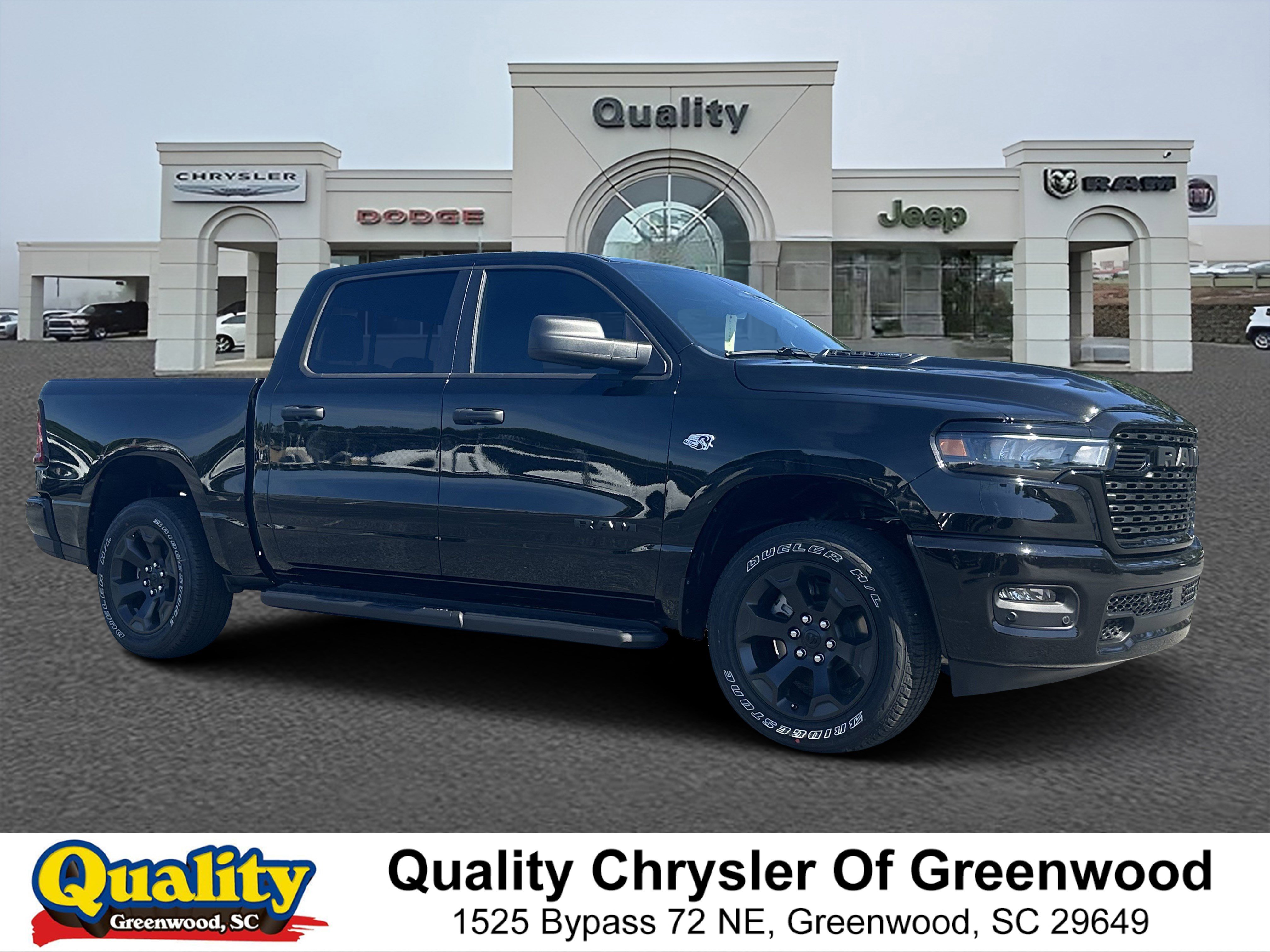 New 2026 Diamond Black Crystal Pearl-Coat Exterior Paint RAM Express image 1