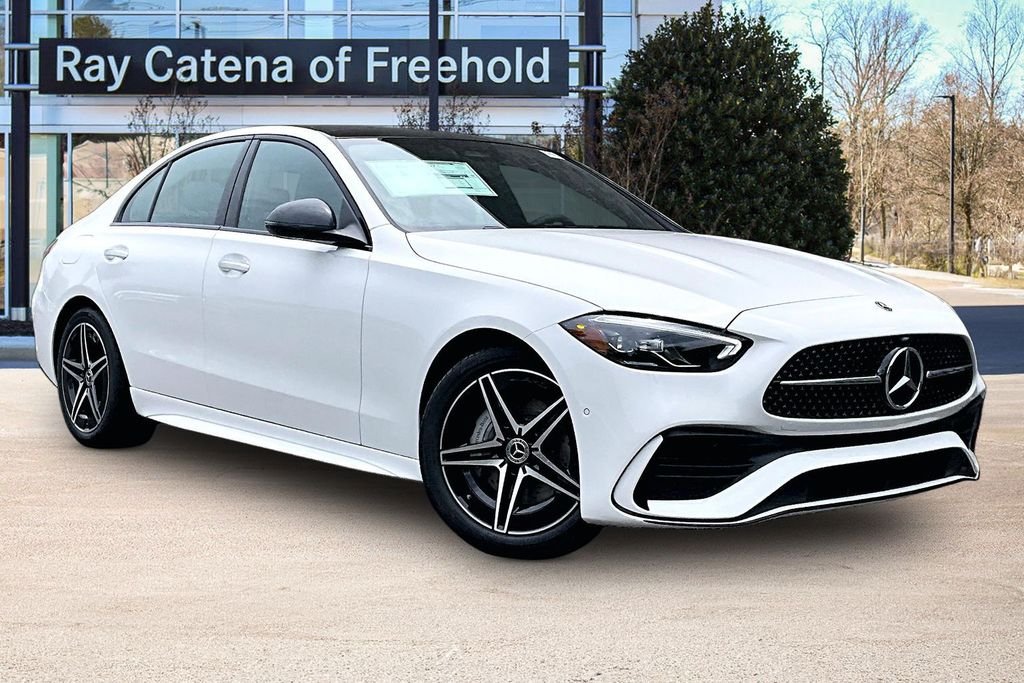 New 2026 Polar White Mercedes-Benz C 300 image 2