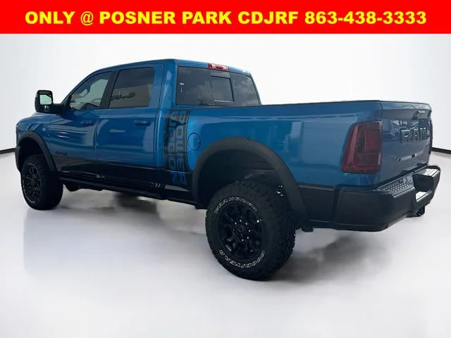 New 2026 Hydro Blue Pearl-Coat Exterior Paint RAM POWER WAGON image 5