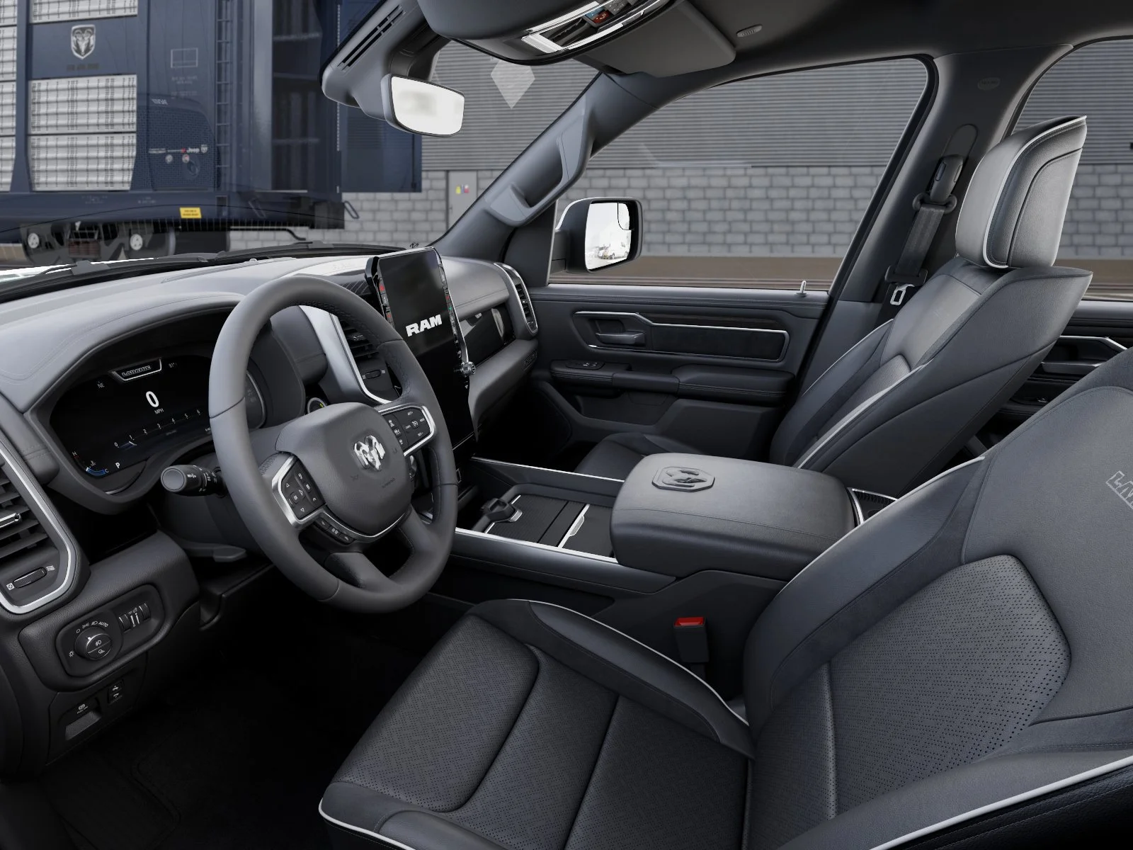 New 2026 Serrano-Green Metallic Exterior Paint RAM Laramie image 22
