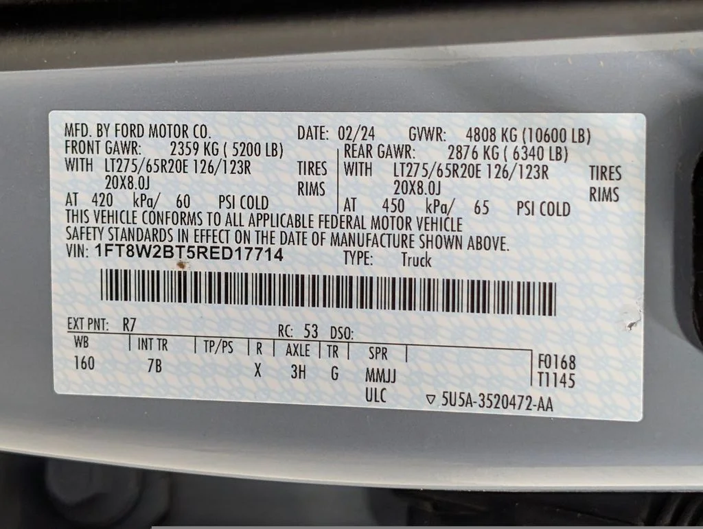 Certified Used 2024 Glacier Gray Metallic Ford Platinum image 35