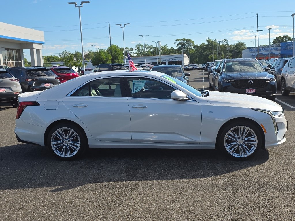 Certified Used 2023 Crystal White Tricoat Cadillac Premium Luxury image 18