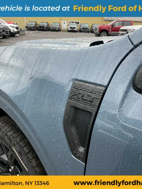 New 2026 Azure Gray Metallic Tri-Coat Ford XLT image 14