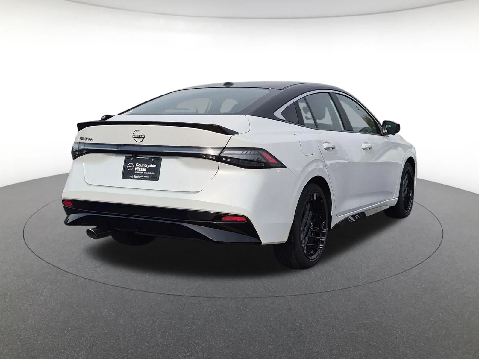 New 2027 Aspen White TriCoat / Super Black Two-tone Nissan SR image 6