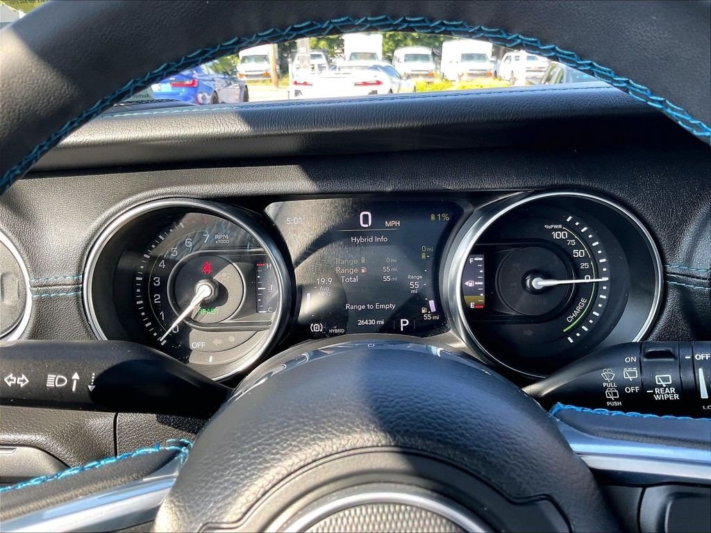Used 2023 Black Jeep Rubicon 4xe image 25
