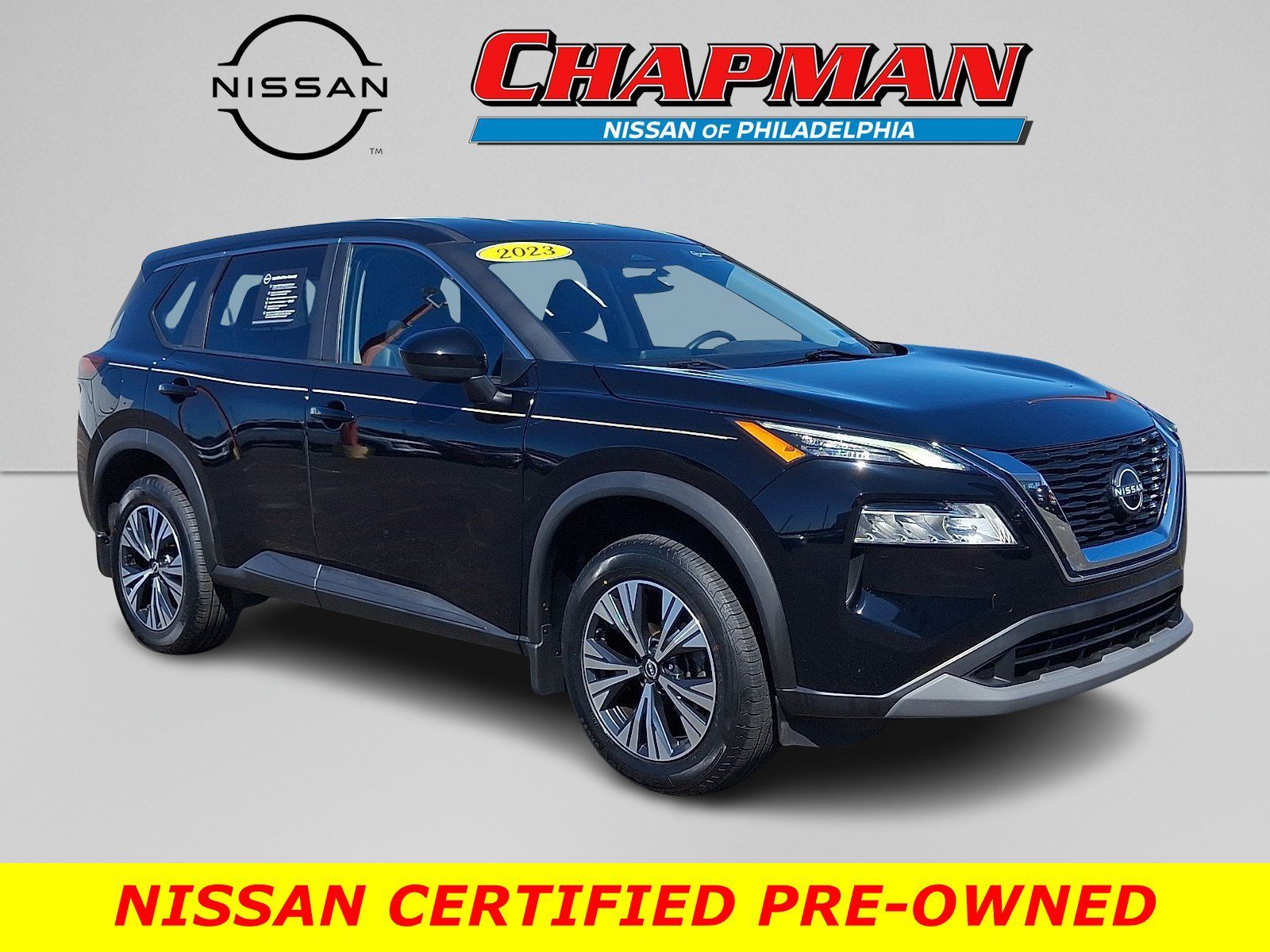 Used 2023 Super Black Nissan SV image 1