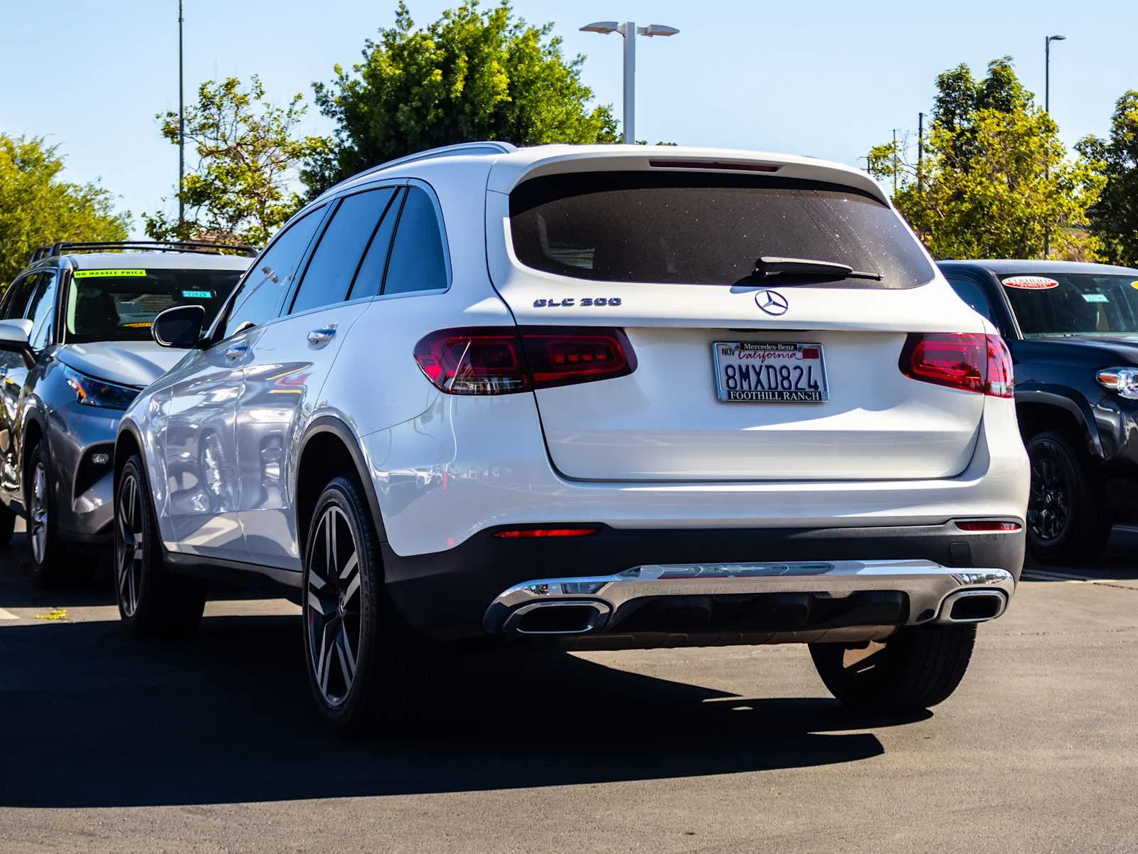 Used 2020 Polar White Mercedes-Benz GLC 300 image 4