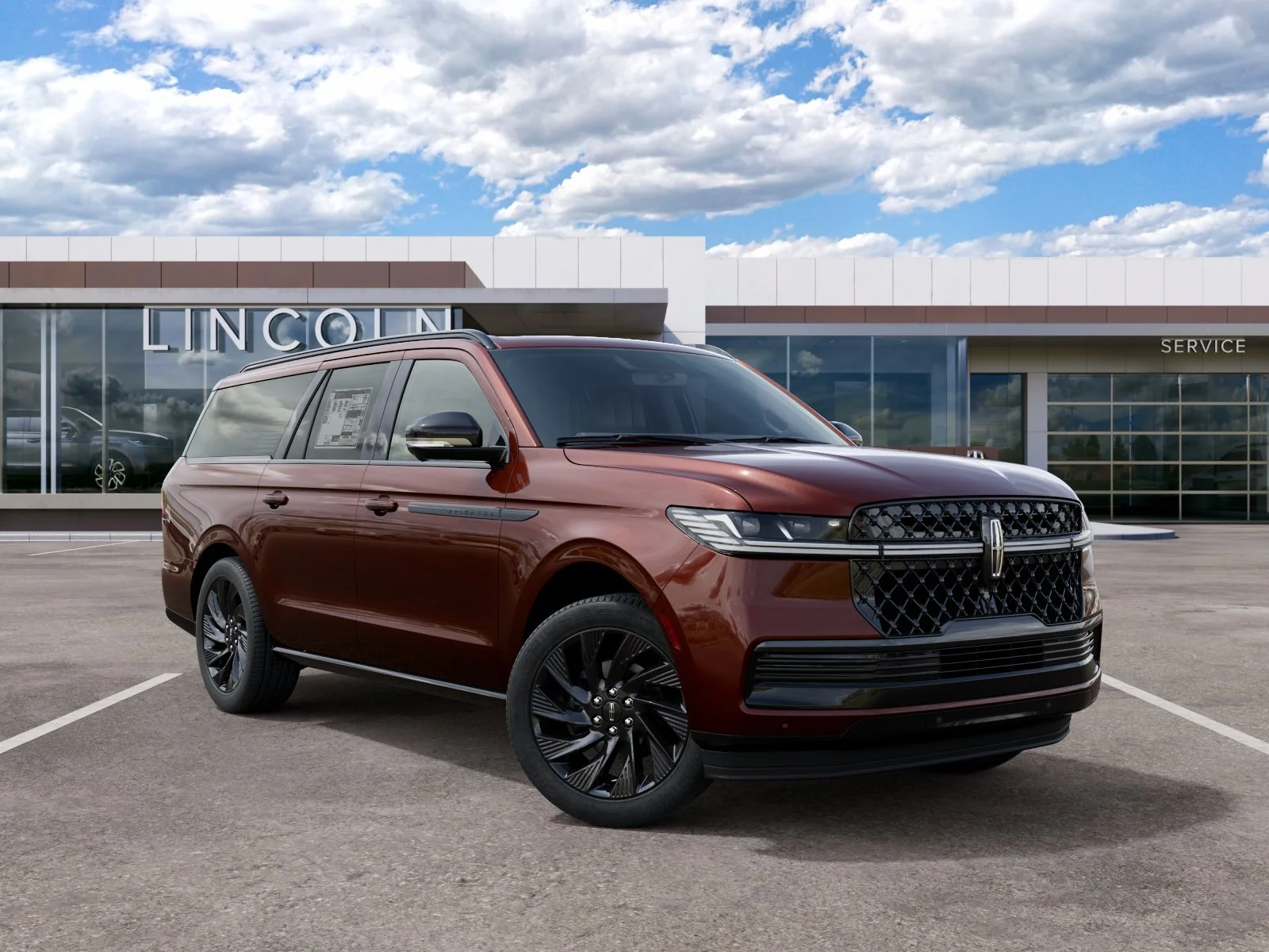 New 2027 Bronze Fire Tinted Clearcoat Lincoln Reserve L image 4