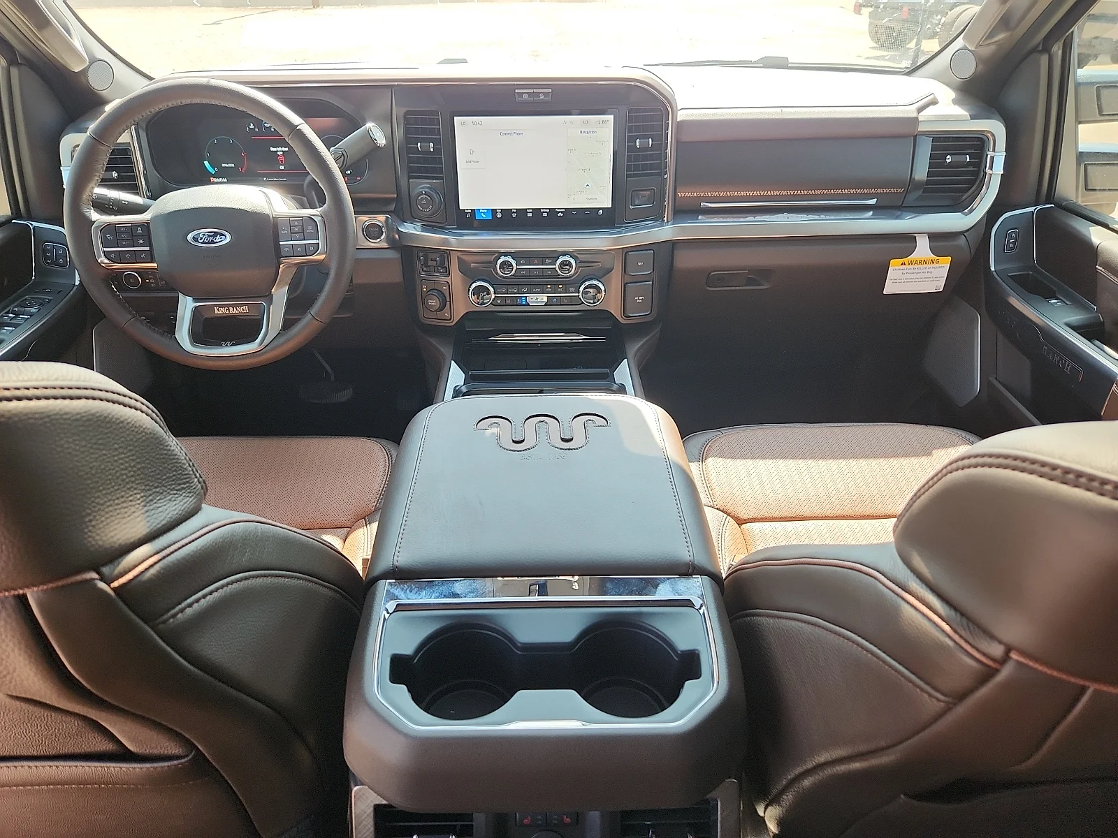New 2026 Glacier Gray Metallic Tri-Coat Ford F-350® King Ranch® image 13