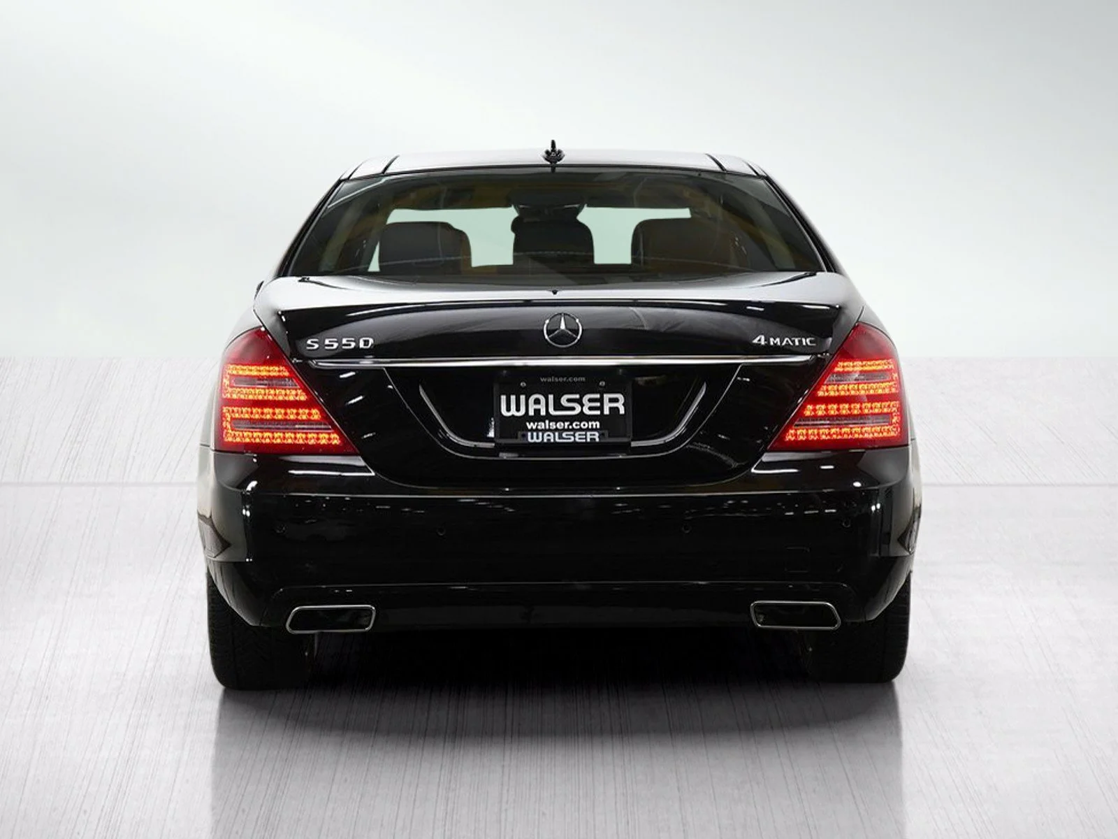Used 2011 Black Mercedes-Benz 4D SEDAN S550 4MATIC® image 4
