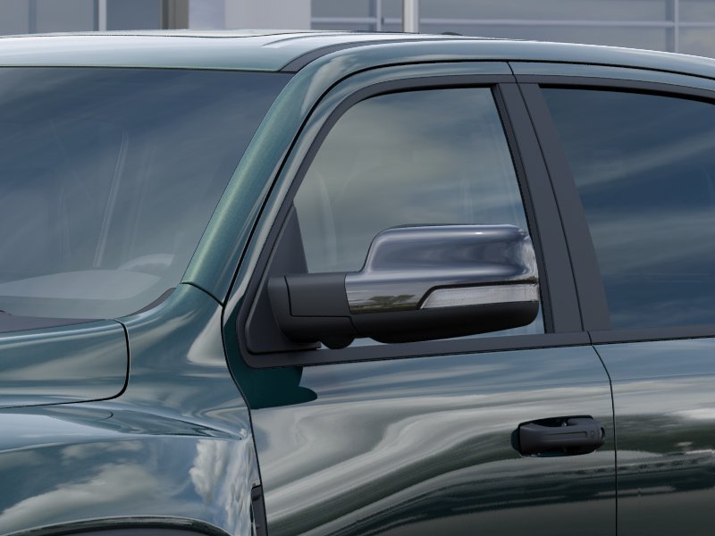 New 2026 Serrano-Green Metallic Exterior Paint RAM RHO Crew Cab 4x4 5