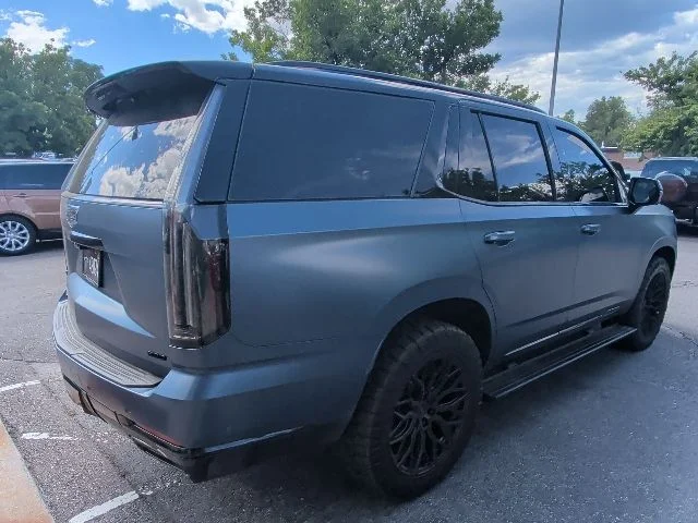 Used 2025 Blue Cadillac Sport Platinum image 5
