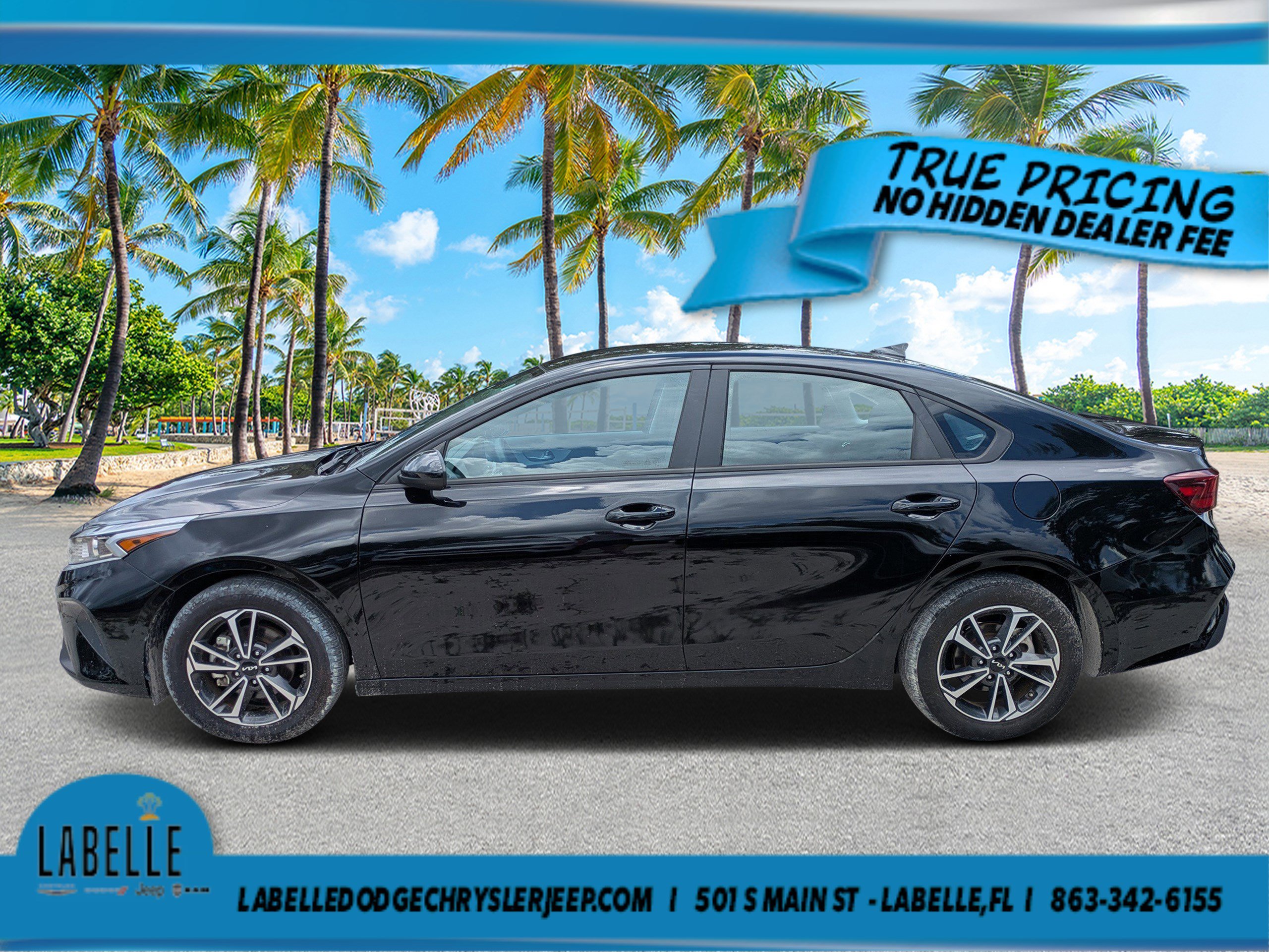Used 2024 Aurora Black Kia LXS image 6