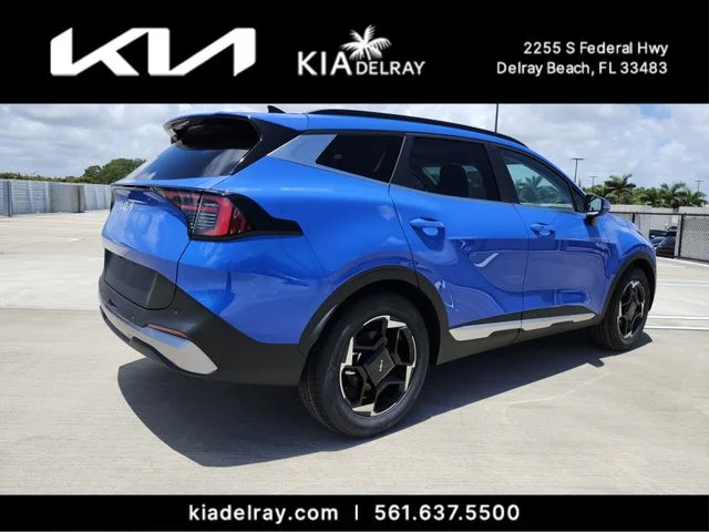 New 2026 Blue Kia EX image 3