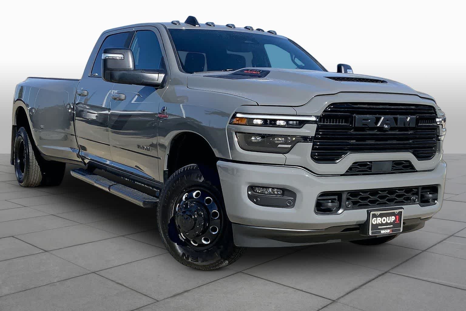 New 2026 Ceramic Gray Clear-Coat Exterior Paint RAM Laramie image 2