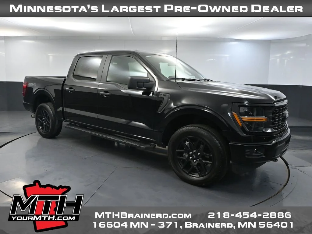 Used 2024 Black Ford STX image 1
