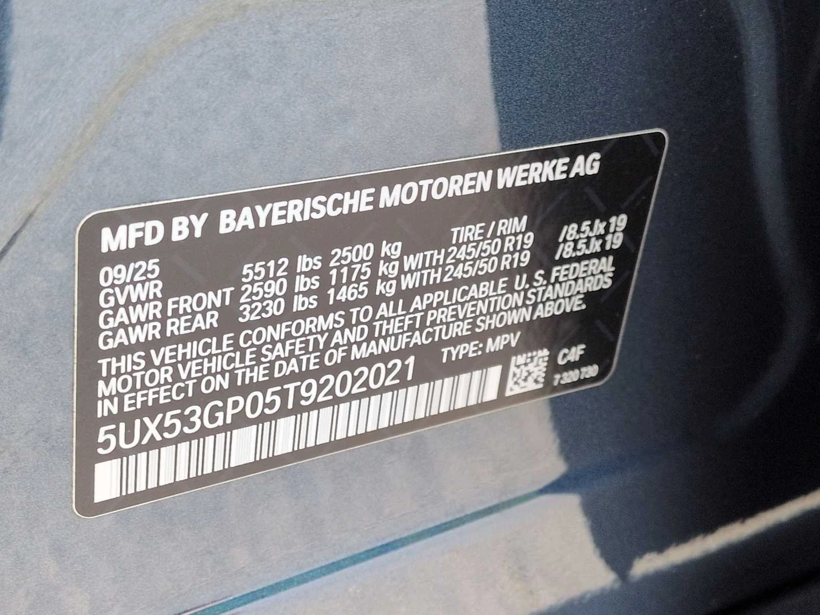 Used 2026 Arctic Race Blue metallic BMW 30 xDrive image 37