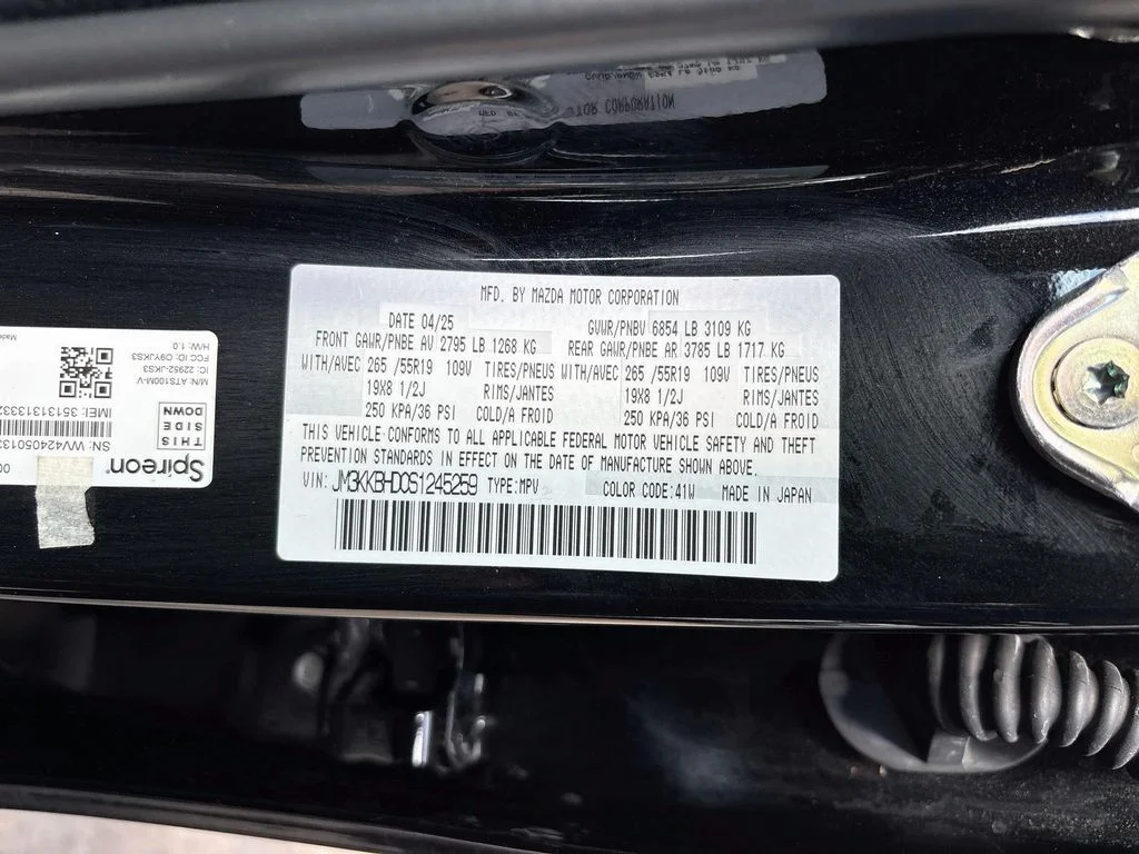 Certified Used 2025 Jet Black Mazda 3.3 Turbo Preferred image 33