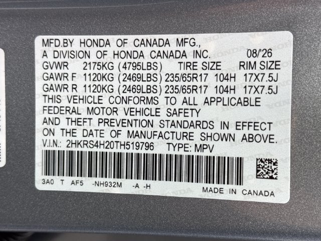 New 2026  Honda LX image 20