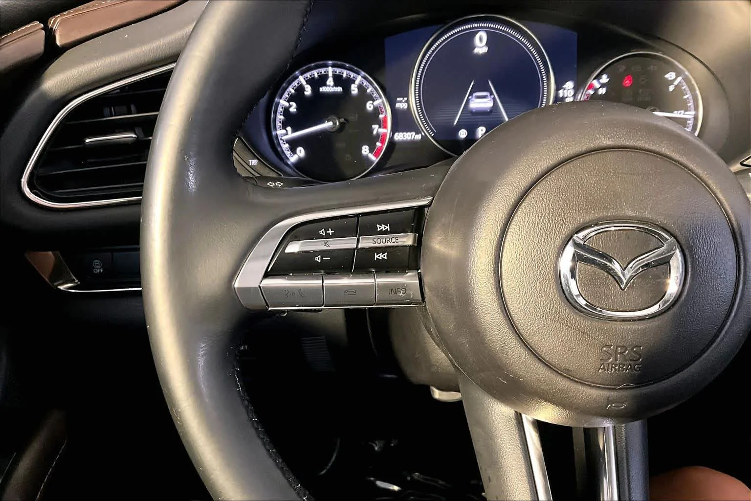 Used 2021 Polymetal Gray Metallic Mazda Premium image 24