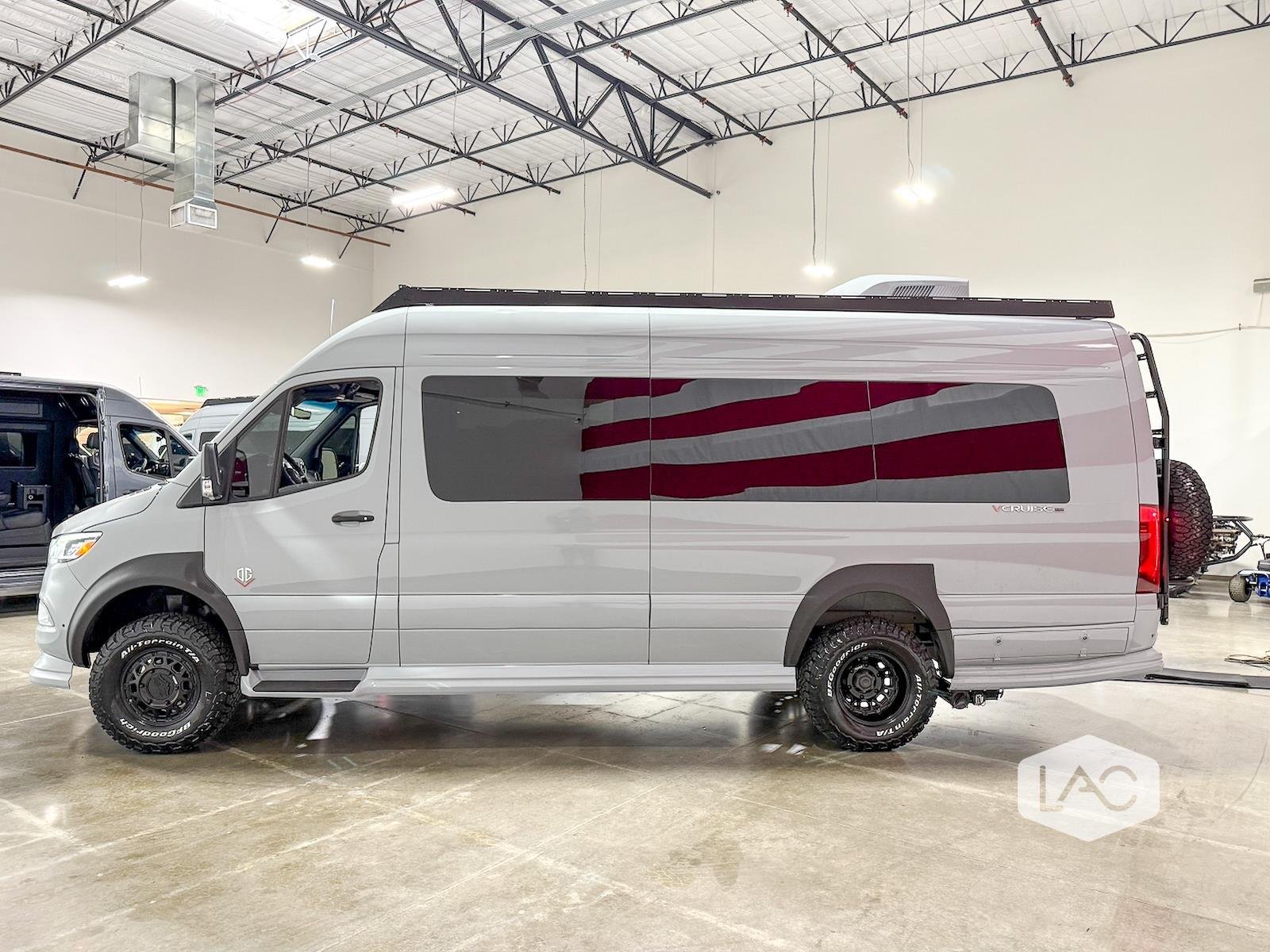 New 2026 Silver Grey OGV LUXURY COACH AWD 540ah ANYWHERE | Desert Runner PKG EVICTUS Suspension image 8