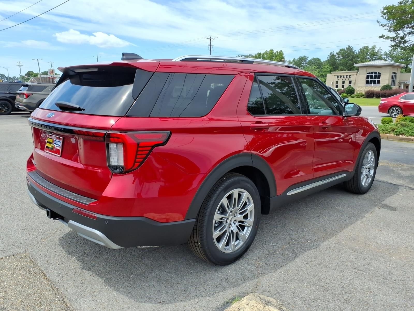 New 2026 Rapid Red Metallic Tinted Clearcoat Ford Platinum™ image 4