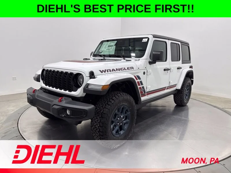 New 2026 Bright White Clearcoat Jeep  image 3