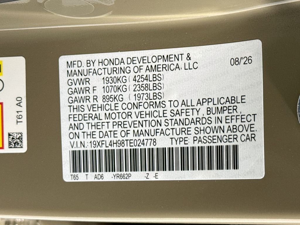 New 2026 Sand Dune Pearl Honda Sport Touring image 33