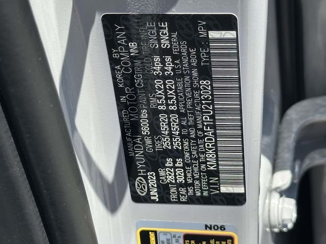 Certified Used 2023 Gray Hyundai Limited image 30