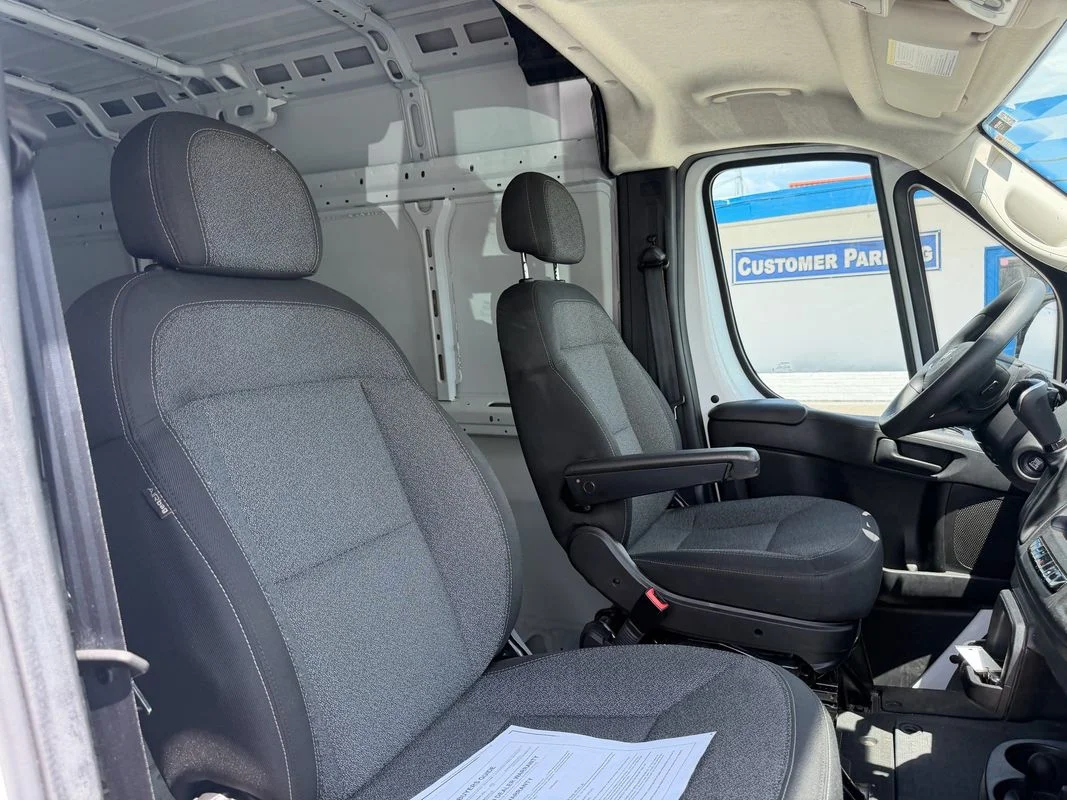 Used 2025 White Ram Cargo Van Tradesman High Roof 159" WB w/Pass Seat image 15