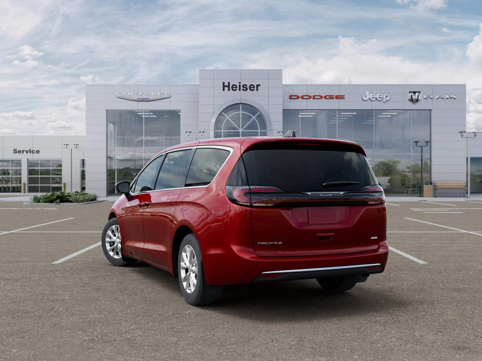New 2027 Red Hot Pearl-Coat Exterior Paint Chrysler Select image 29