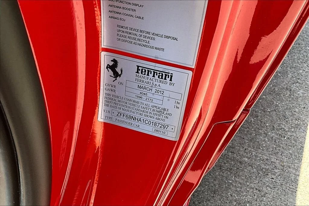 Used 2012 Rosso Corsa Ferrari  image 17