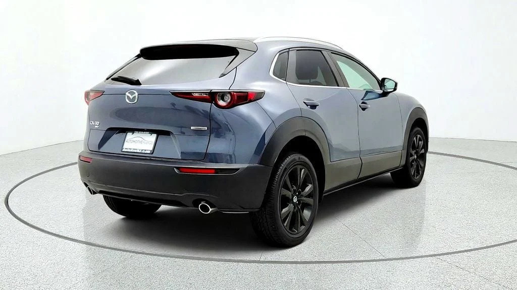 Used 2023 Polymetal Gray Metallic Mazda 2.5 S Carbon Edition AWD w/ Red Leather & Moonroof image 5