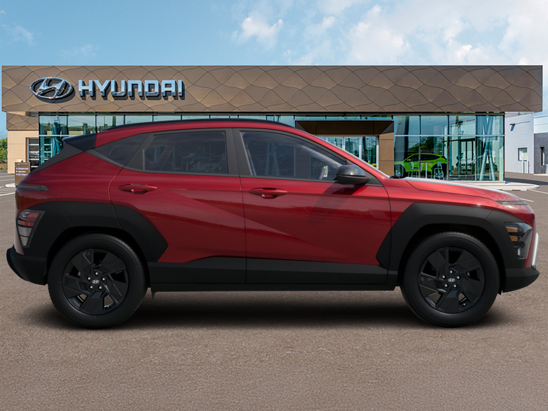 New 2027 Ultimate Red Metallic Hyundai SEL Sport FWD image 6