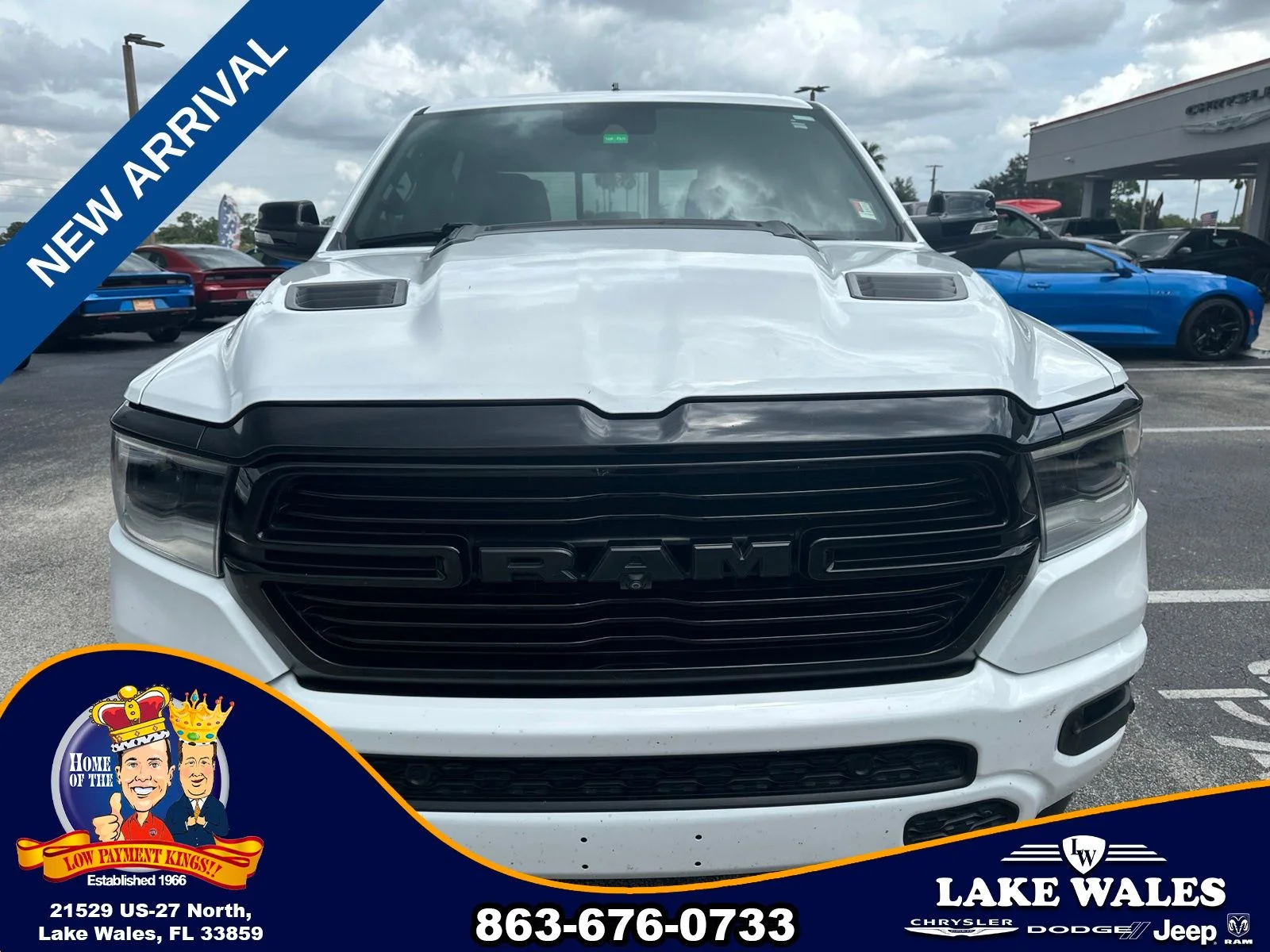 Used 2022 White Ram Laramie image 8
