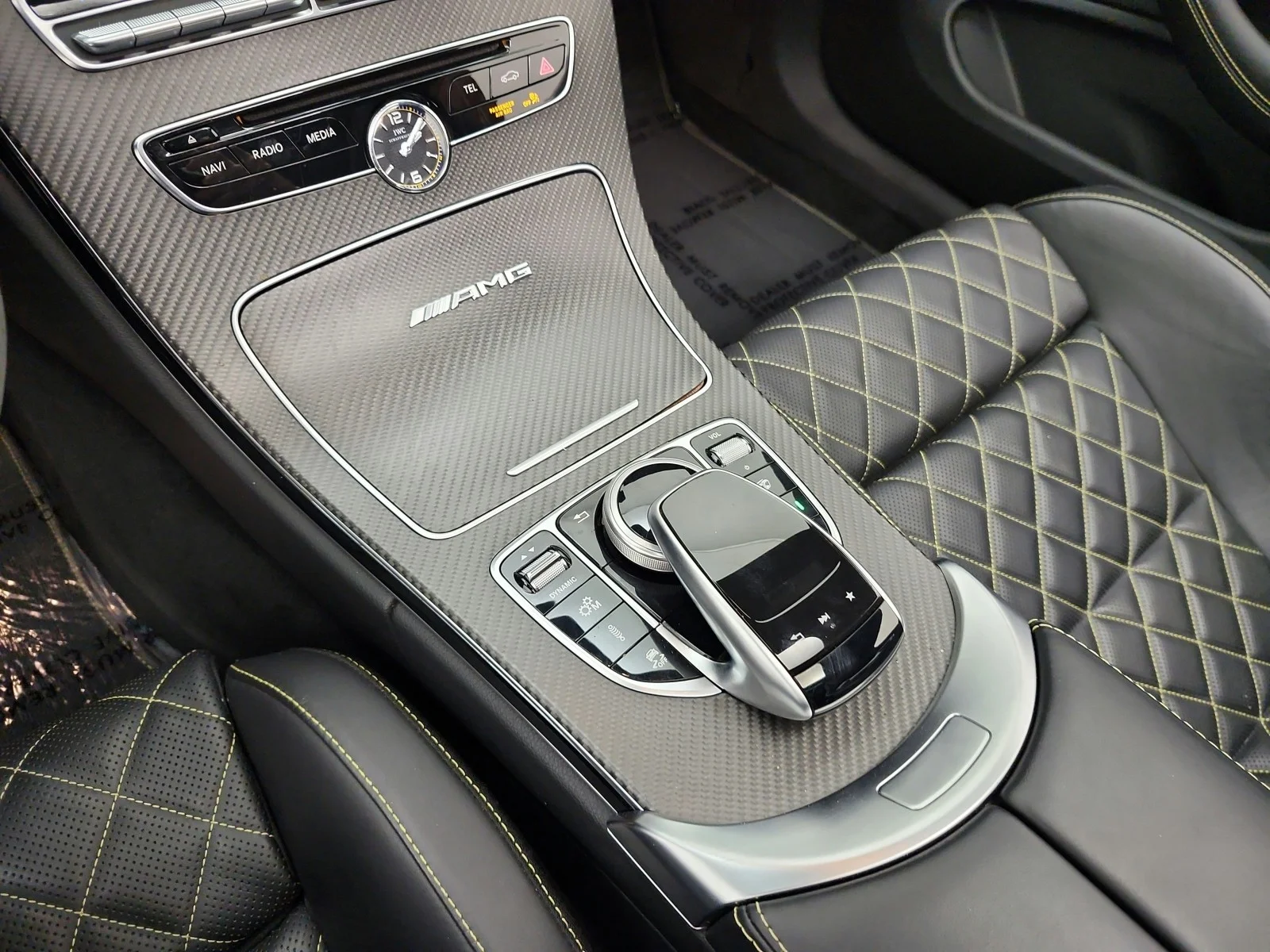 Used 2017 designo Selenite Grey Magno (Matte Finish) Mercedes-Benz AMG® C 63 S Coupe image 13