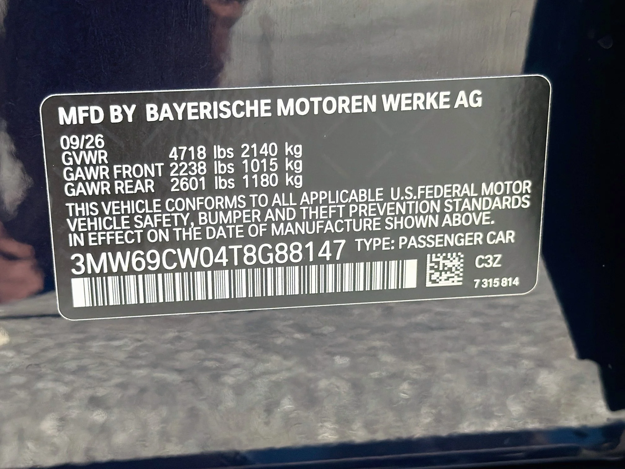New 2026 Tanzanite Blue II Metallic BMW 330i NA image 43