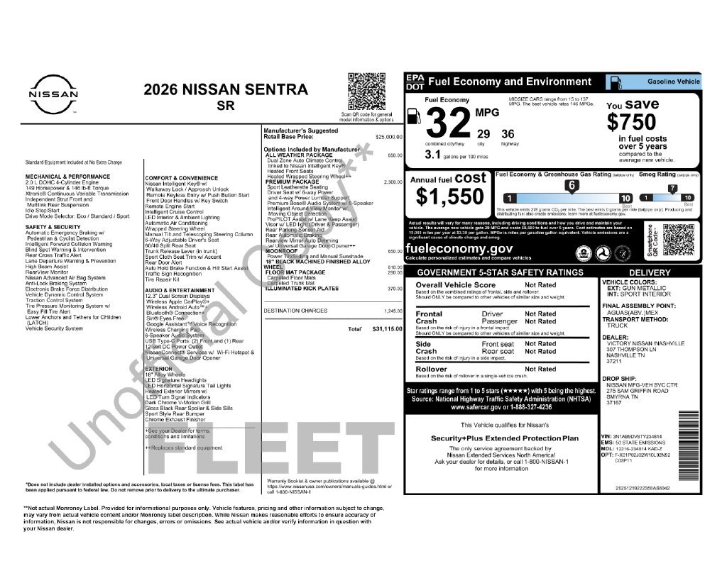 Certified Used 2026 Gray Nissan SR image 11