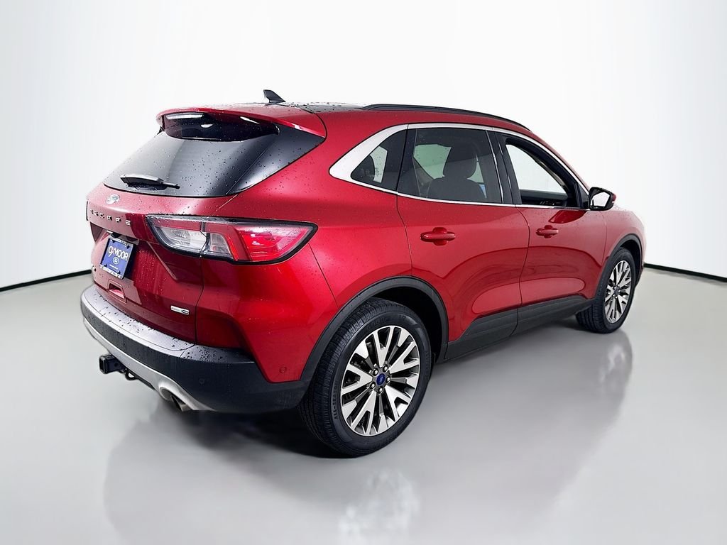 Used 2020 Rapid Red Metallic Tinted Clearcoat Ford Titanium image 12