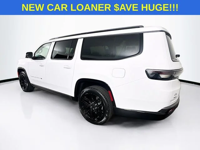 New 2026 Bright White Clear-Coat Exterior Paint Jeep Grand Wagoneer image 5