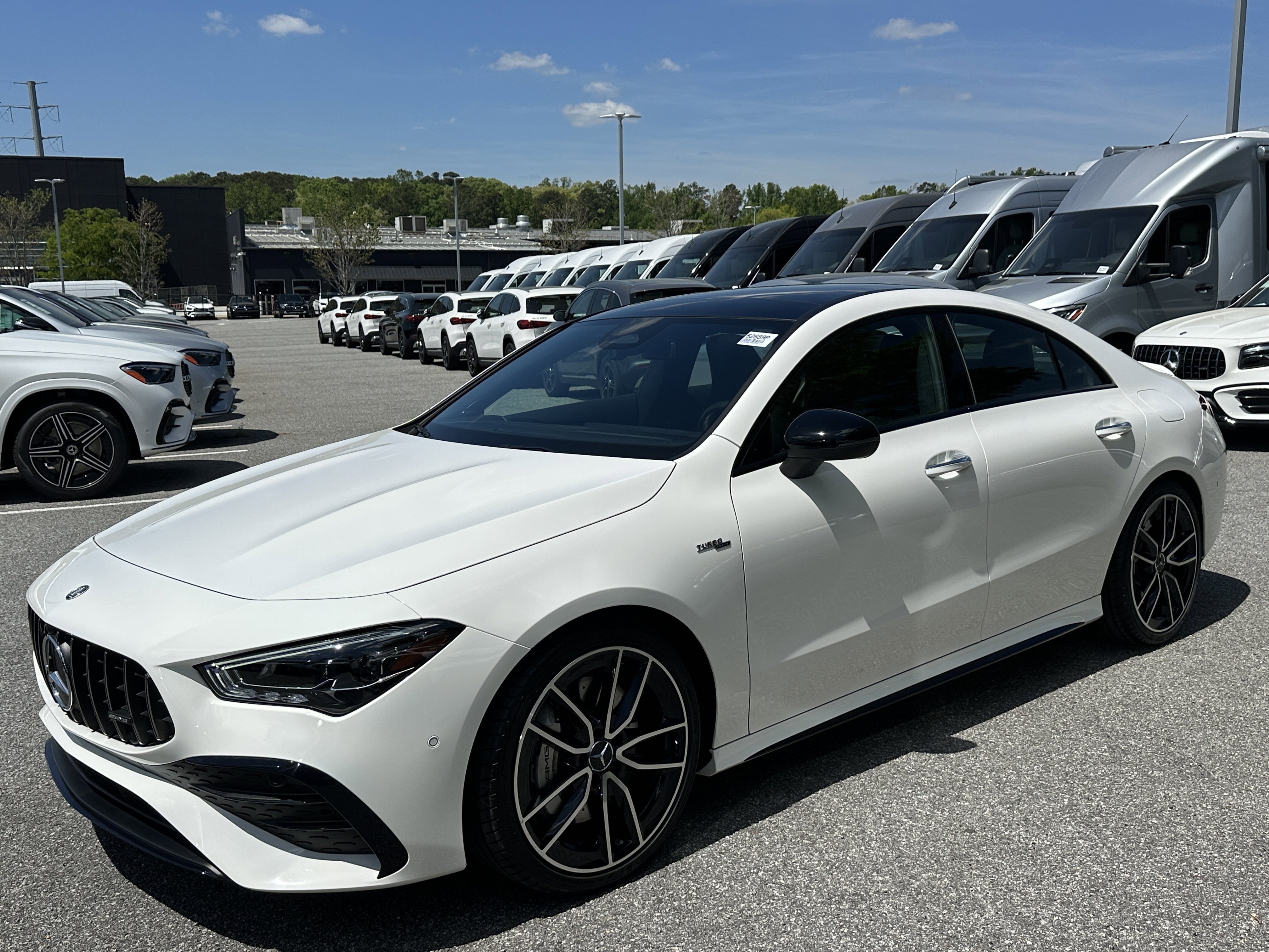 Certified Used 2025 White Mercedes-Benz AMG® CLA 35 image 4
