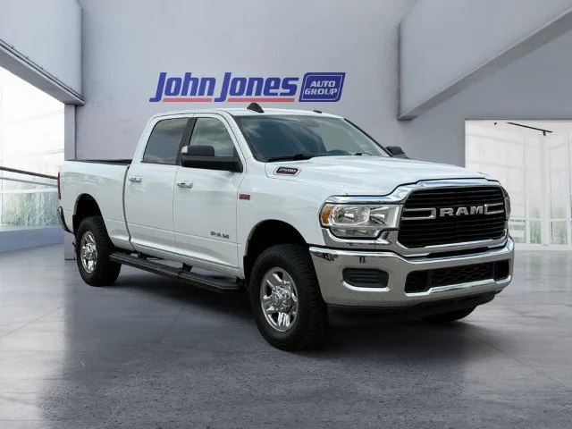 Used 2019 Bright White Clearcoat Ram Big Horn image 7