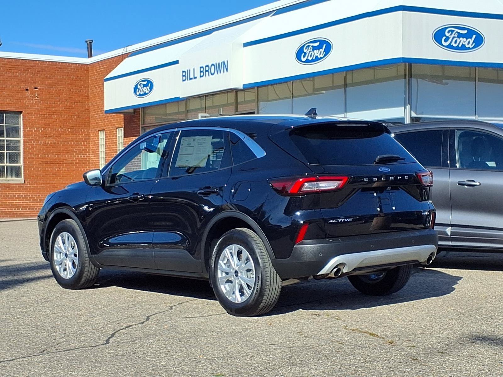 Certified Used 2024 Agate Black Metallic Ford Active image 2